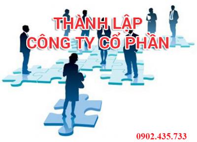 DỊCH VỤ THÀNH LẬP CÔNG TY CỔ PHẦN
