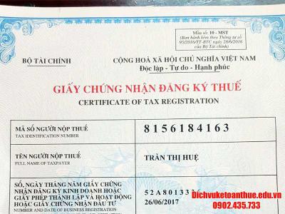 Mã số thuế công ty là gì?