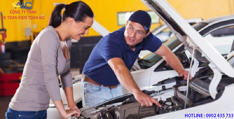 THỦ TỤC THÀNH LẬP TRUNG TÂM BẢO DƯỠNG Ô TÔ